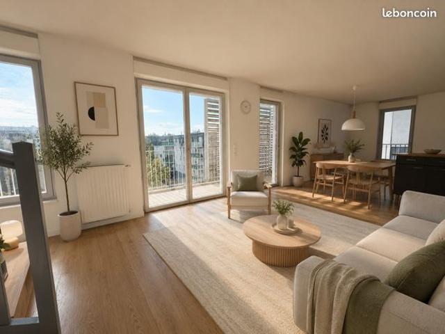 Appartement 4 pièces 81m2 Garage & Balcon