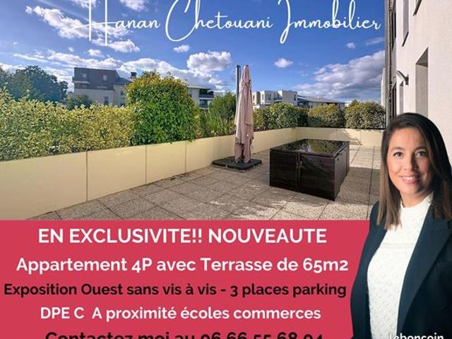 Appartement 4 pièces 82 m²