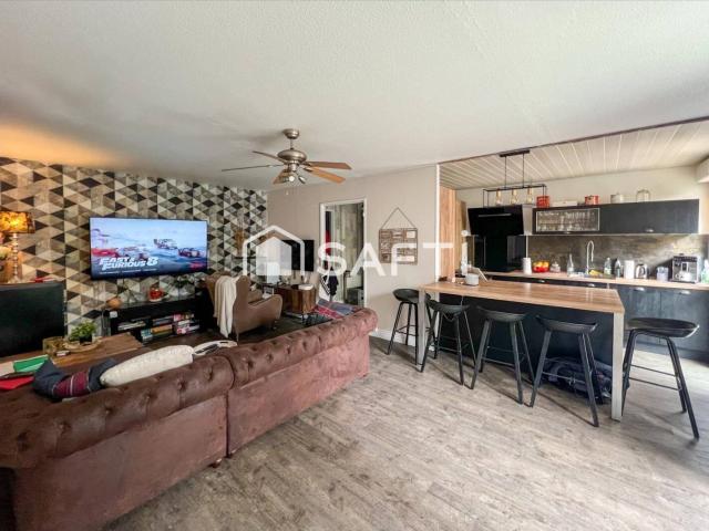 Appartement 4 pièces 87 m2 en rez de jardin