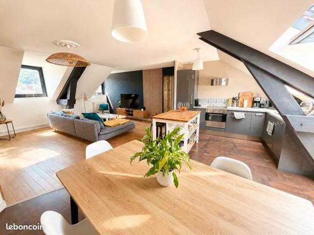 Appartement 4 pièces 87m² 120m² au sol