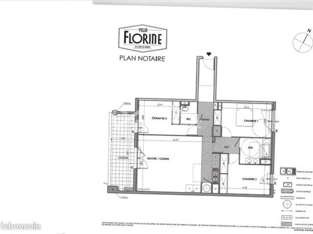 Appartement 4 pièces 84 m²