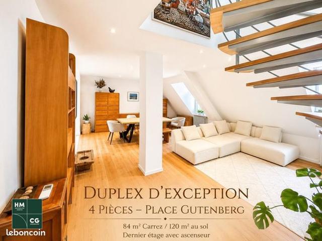 Appartement 4 pièces 84 m²