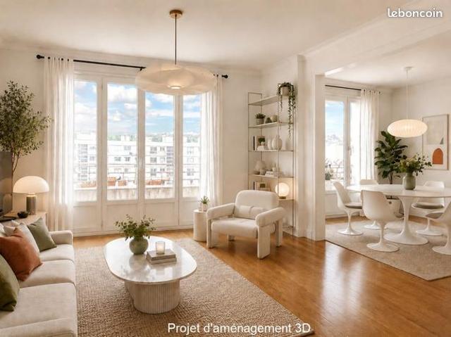 Appartement 4 pièces 85 m²