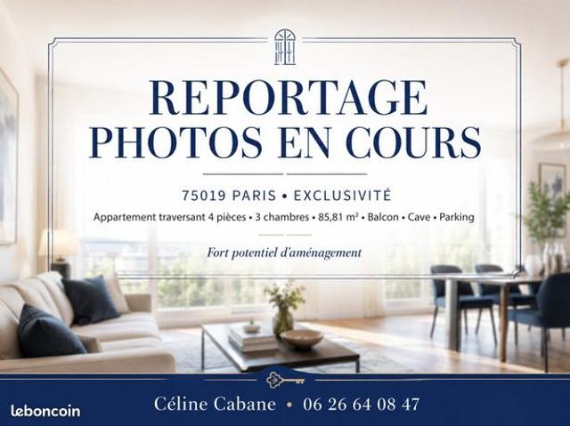 Appartement 4 pièces 85 m²