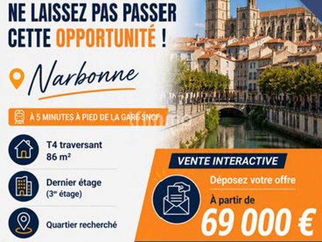 Appartement 4 pièces 86 m²