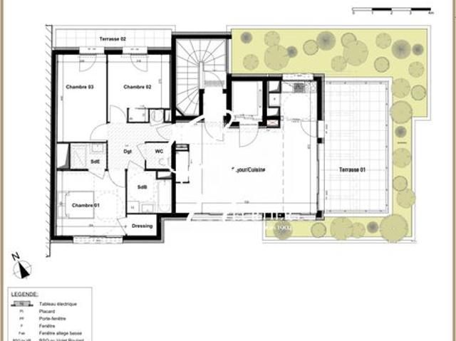 Appartement 4 pièces 86 m²