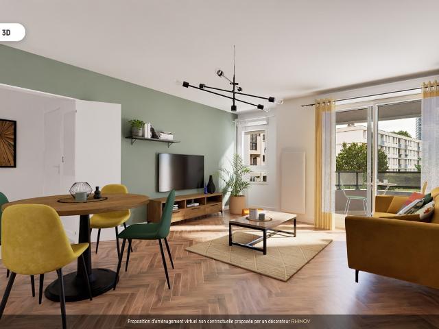 Appartement 4 Pieces 88 m2 lyon