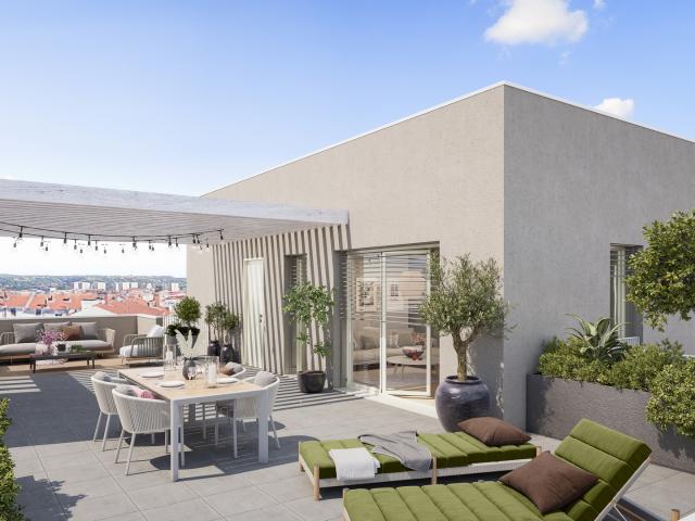 Appartement 4 Pieces 89 m2 lyon 3e arrondissement