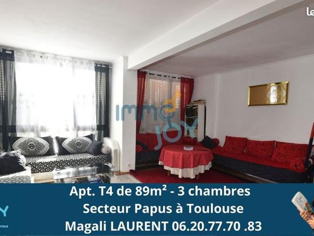 Appartement 4 pièces 89 m²