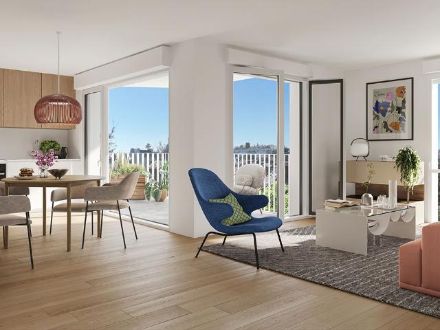 Appartement 4 Pieces 93 m2 rennes