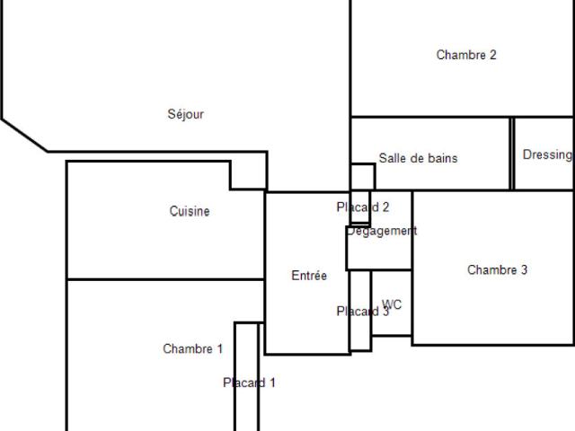 Appartement 4 pièces 93 m²