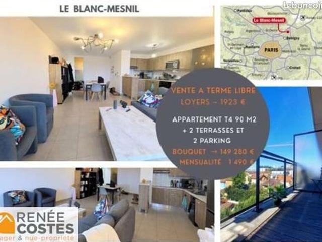 Appartement 4 pièces 90 m²