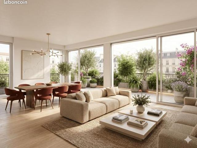 Appartement 4 pièces 91 m²