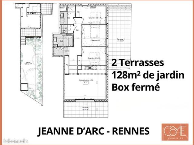 Appartement 4 pièces 91 m²