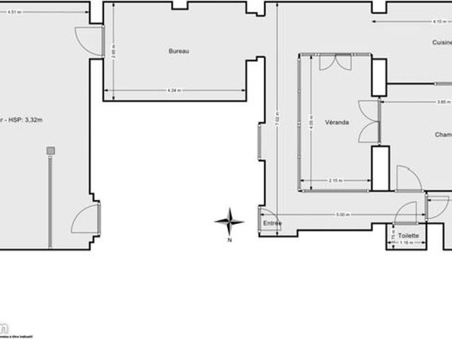 Appartement 4 pièces 91 m²