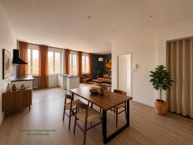 Appartement 4 pièces 92 m²