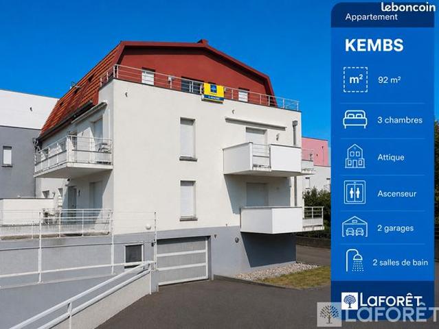 Appartement 4 pièces 92 m²
