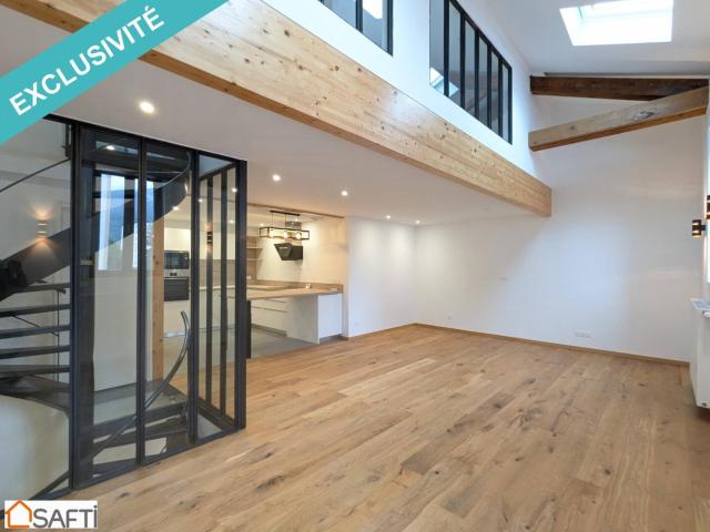 Appartement 4 pièces 95m² Triplex type loft