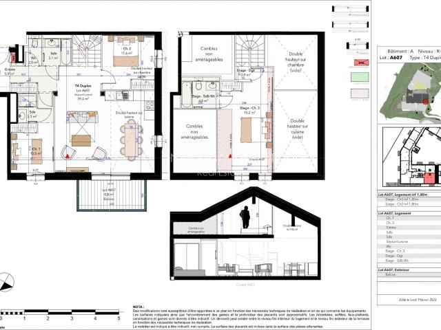 Appartement 4 pièces 96 m²