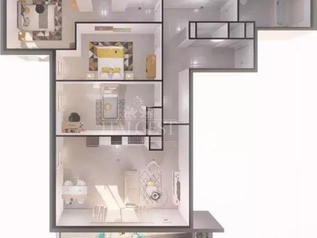 Appartement 4 pièces 98 m² avec terrasse 15 m², parking – 5e. 97m² Beausoleil