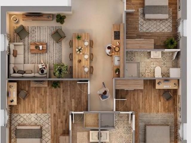 Appartement 4 pièces 99 m²