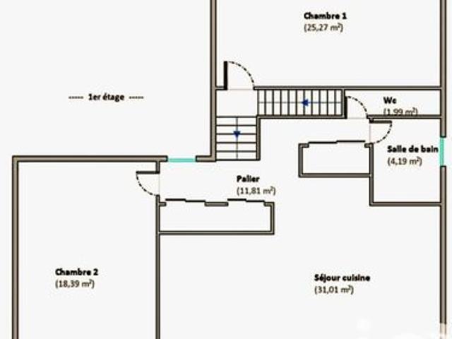 Appartement 4 pièces 101 m²
