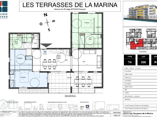 Appartement 4 pièces 102 m²