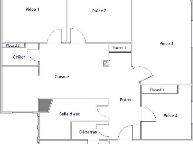 Appartement 4 pièces, 111 m² à louer à Mulhouse 68100