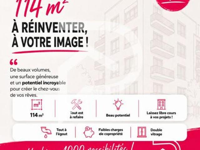 Appartement 4 pièces 114 m²
