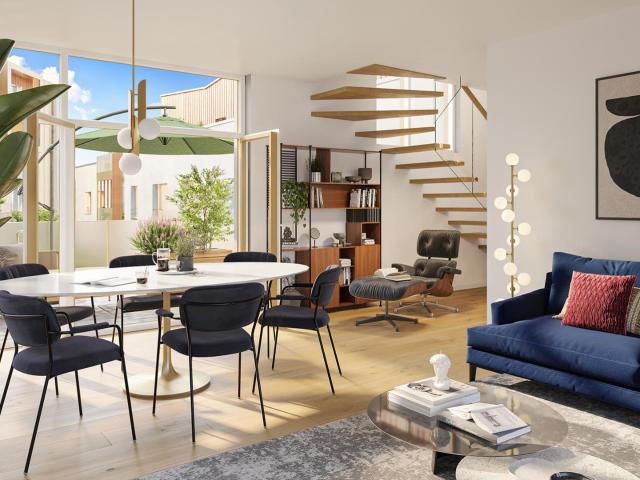 Appartement 4 Pieces 116 m2 bois guillaume