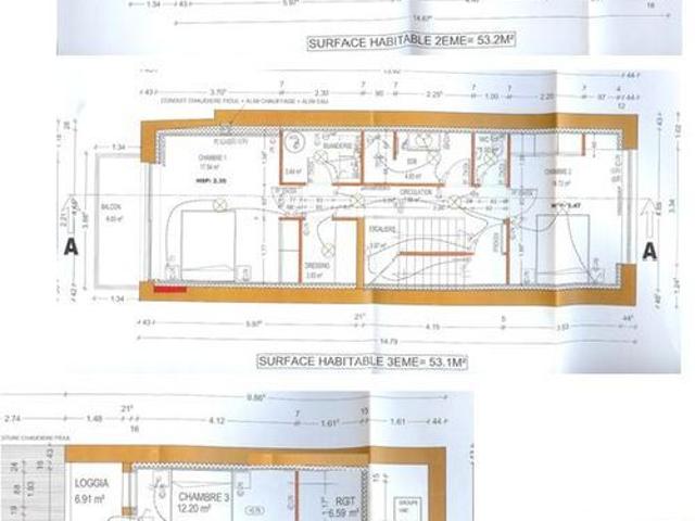 Appartement 4 pièces, 121 m² à louer à Chauffailles 71170