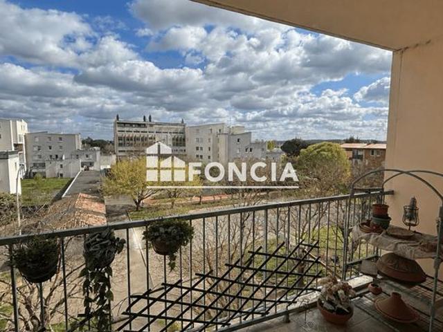 Appartement 4 pièces 3 chambres balcon