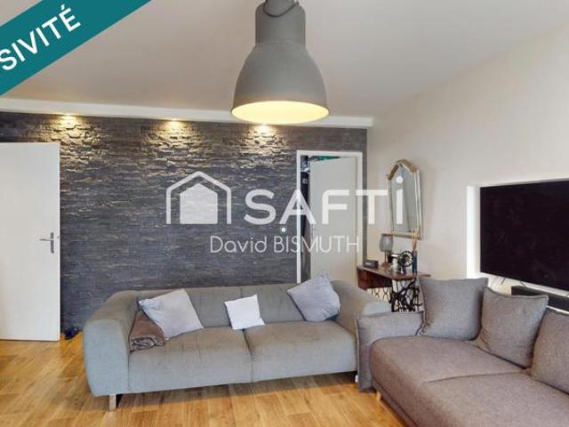 Appartement 4 pièces 3 chambres de 88 m2 avec balcon cave et parking au sous sol eco quartier gennevilliers
