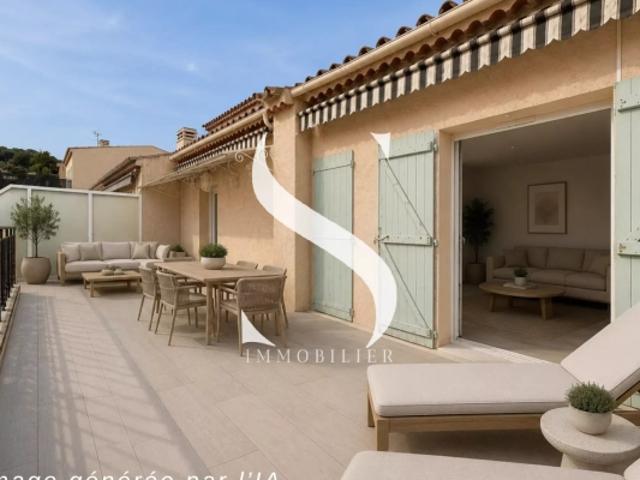 Appartement 4 pièces type toit terrasse à vendre !