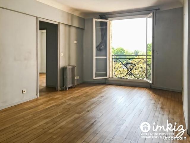 Appartement 4 pièces Vincennes immeuble face Bois