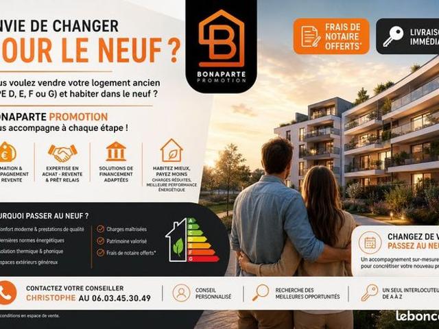 Appartement 4 pièces ACHAT / REVENTE