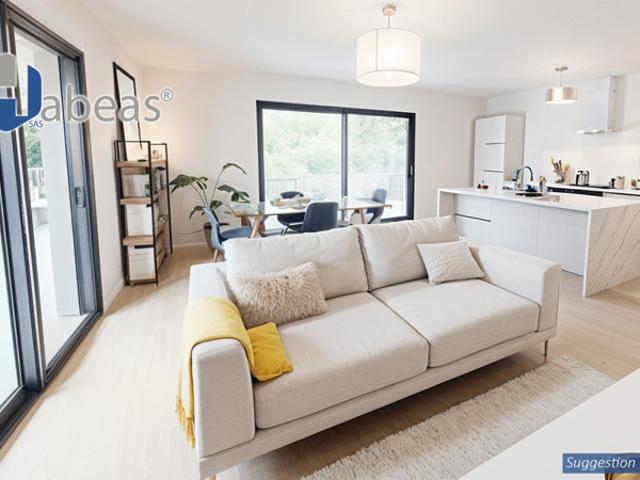 Appartement 4 pièces avec balcon de 45m²