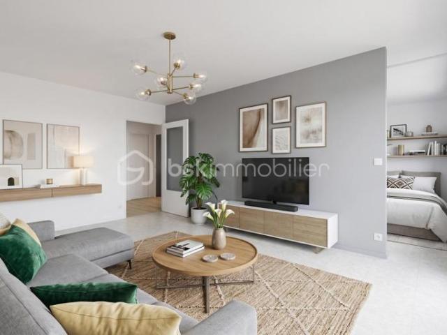 Appartement 4 Pièces avec balcon – Lumineux & Vue Dégagée – Secteur Mairie