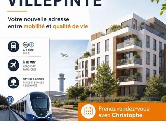Appartement 4 pièces CDG EXPRESS