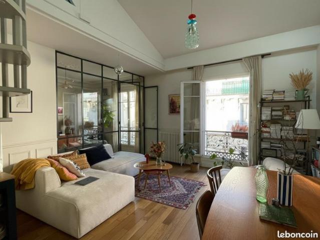 Appartement 4 pièces de 73m² Paris 19e Buttes Chaumont/Jourd