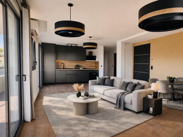 Appartement 4 pièces de standing entièrement refait à neuf. 75m² Vence