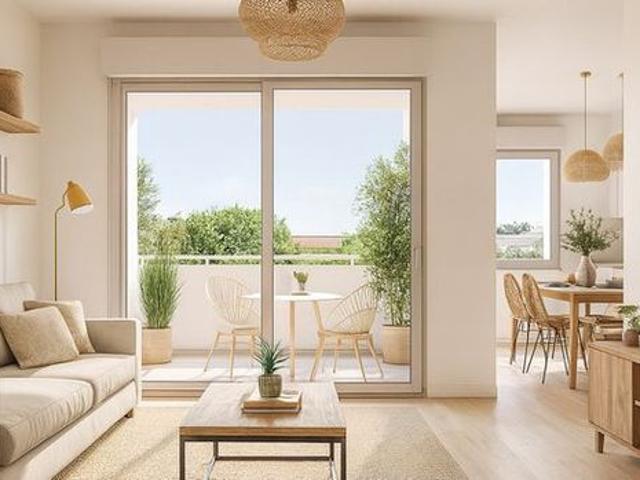 Appartement 4 pièces L'écrin bleu