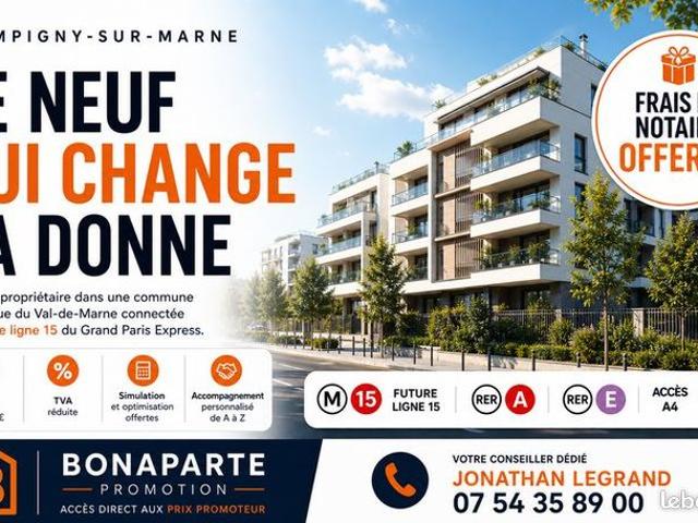 Appartement 4 pièces QUALITÉ DE VIE ET GRAND PARIS