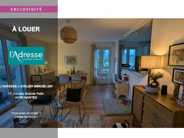 Appartement 4 pièces Nantes 78.36m² 1150€ à louer