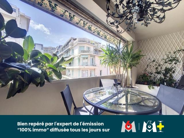 APPARTEMENT 4 PIECES NICE FLEURS FH3579