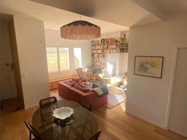 Appartement 54,87m² Carrez, deux chambres, Bordeaux, Gironde. 55m² Bordeaux