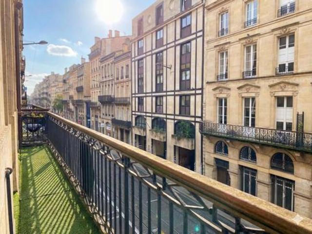 Appartement 56 m² avec terrasse bordeaux centre
