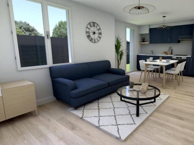 APPARTEMENT 56 m² + JARDIN