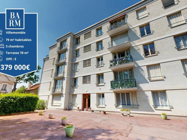 Appartement 5 pièces 79 m²