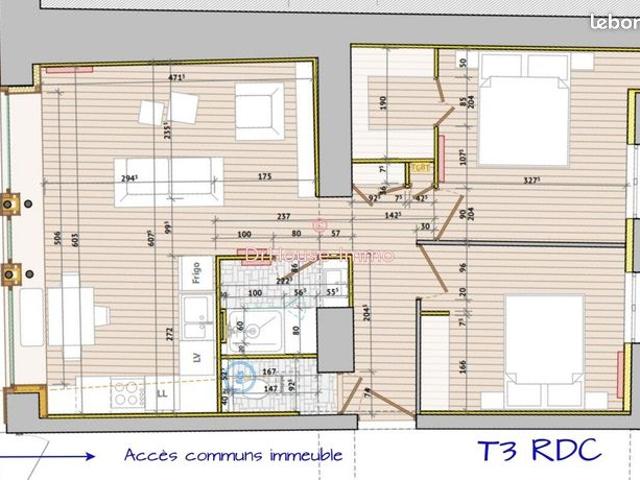 Appartement 5 pièces 84 m²